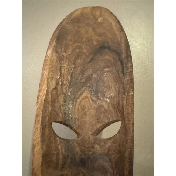 RARE Wood African or Polynesian Cultures Tribal Mask(12.5